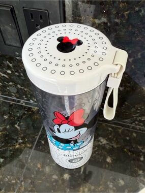 BlendJet 2 Minnie Mouse Clear Travel blender and Tumbler with 2 lids